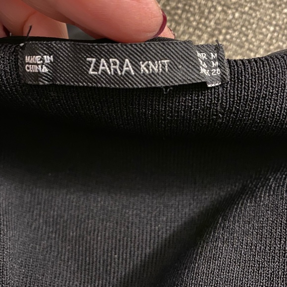 Zara Knit black dress 🎉sale 🎊 - Picture 3 of 5